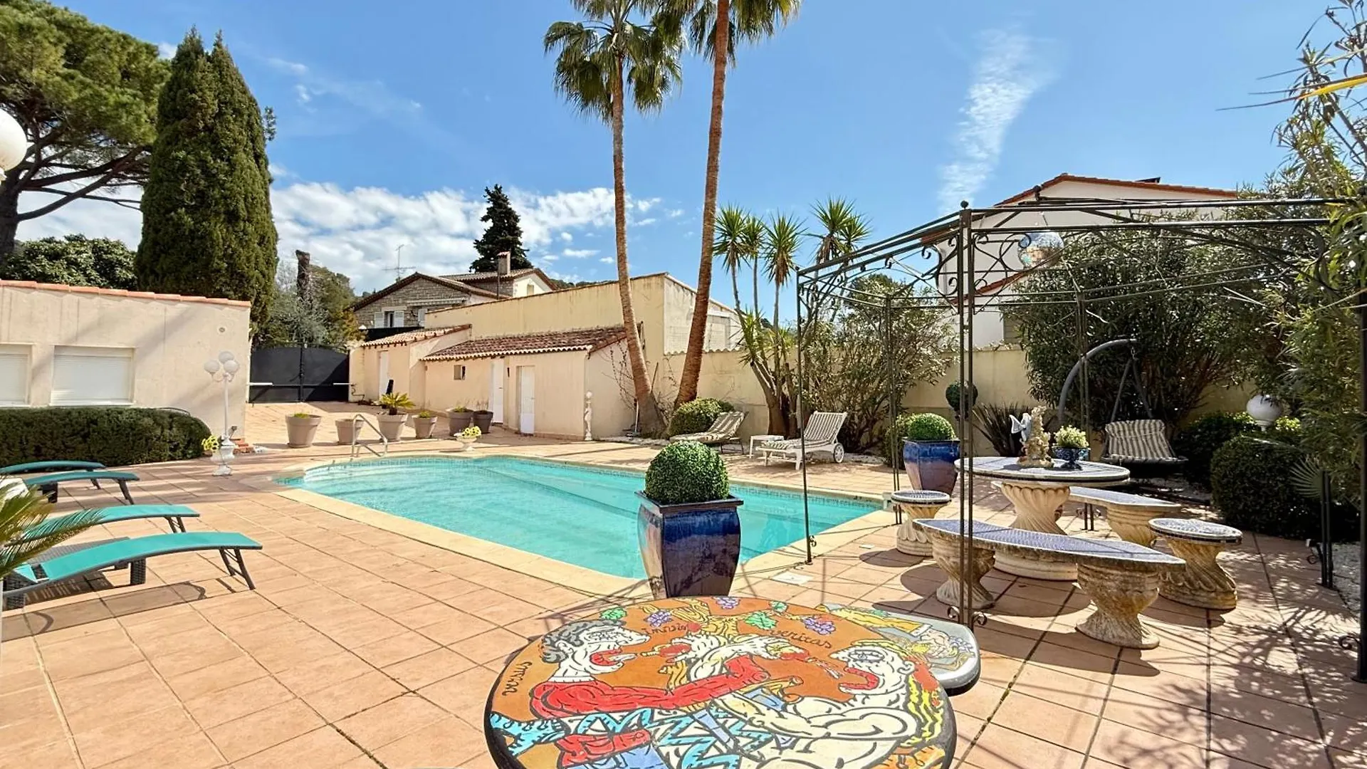 Villa Provencale Avec Piscine Et Sauna Mougins France